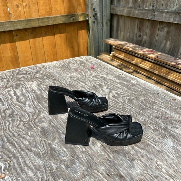 - Circus NY by Sam Edelman chunk platforms size 6.5‎ black Marianna main image 5